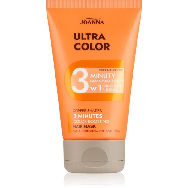 Joanna Ultra Color Cooper Shades 3 Minutes maska na vlasy pre červené odtiene vlasov 100 g