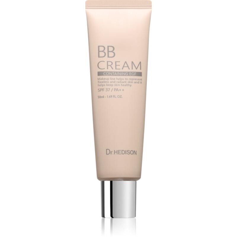 Dr. HEDISON EGF BB Cream SPF 37 hydratačný BB krém pre žiarivý vzhľad pleti 50 ml