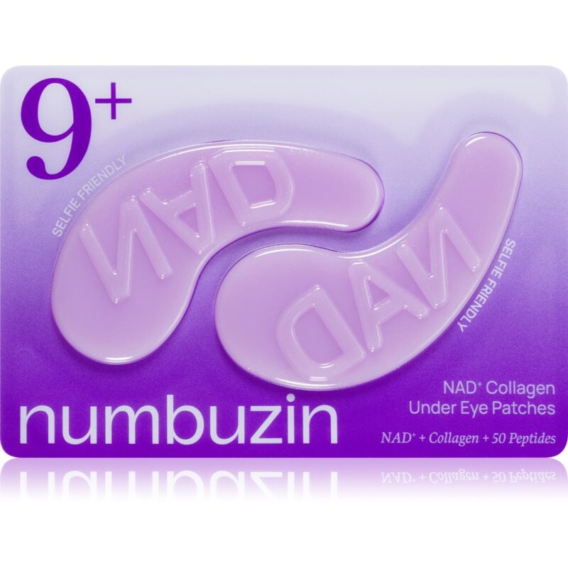 Numbuzin No. 9 NAD+ Collagen Under Eye Patches hydrogélové vankúšiky proti vráskam a tmavým kruhom 5 ks