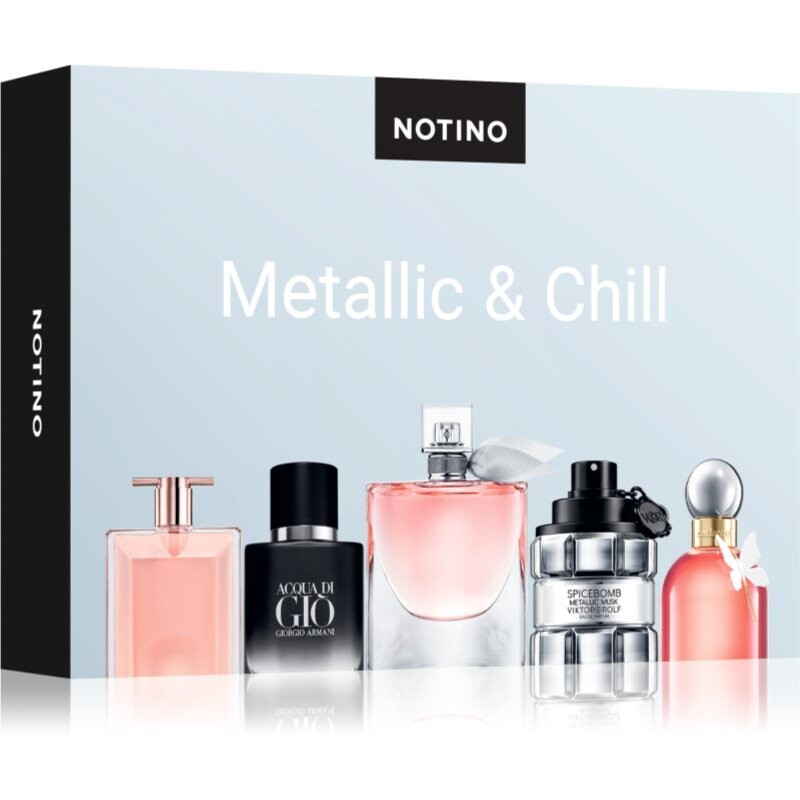 Beauty Discovery Box Notino Metallic & Chill sada unisex
