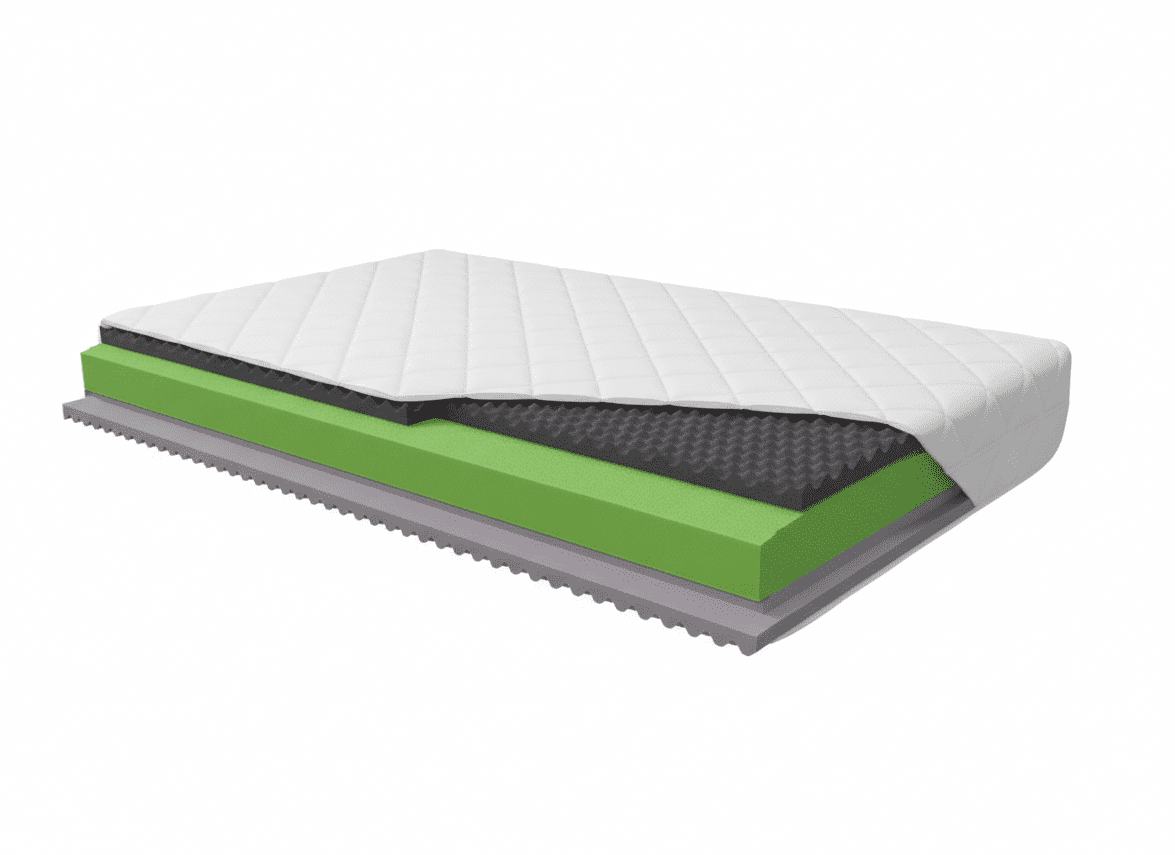 Elvisia Penový matrac NAXA Silver 16 | 80 x 200 cm