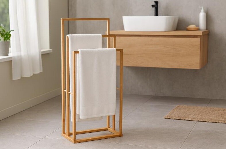 Chomik Vešiak na uteráky BAMBU