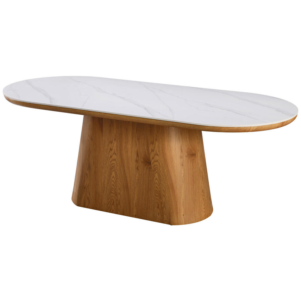 Livetastic JEDÁLENSKÝ STÔL, biela, 200/110/75 cm