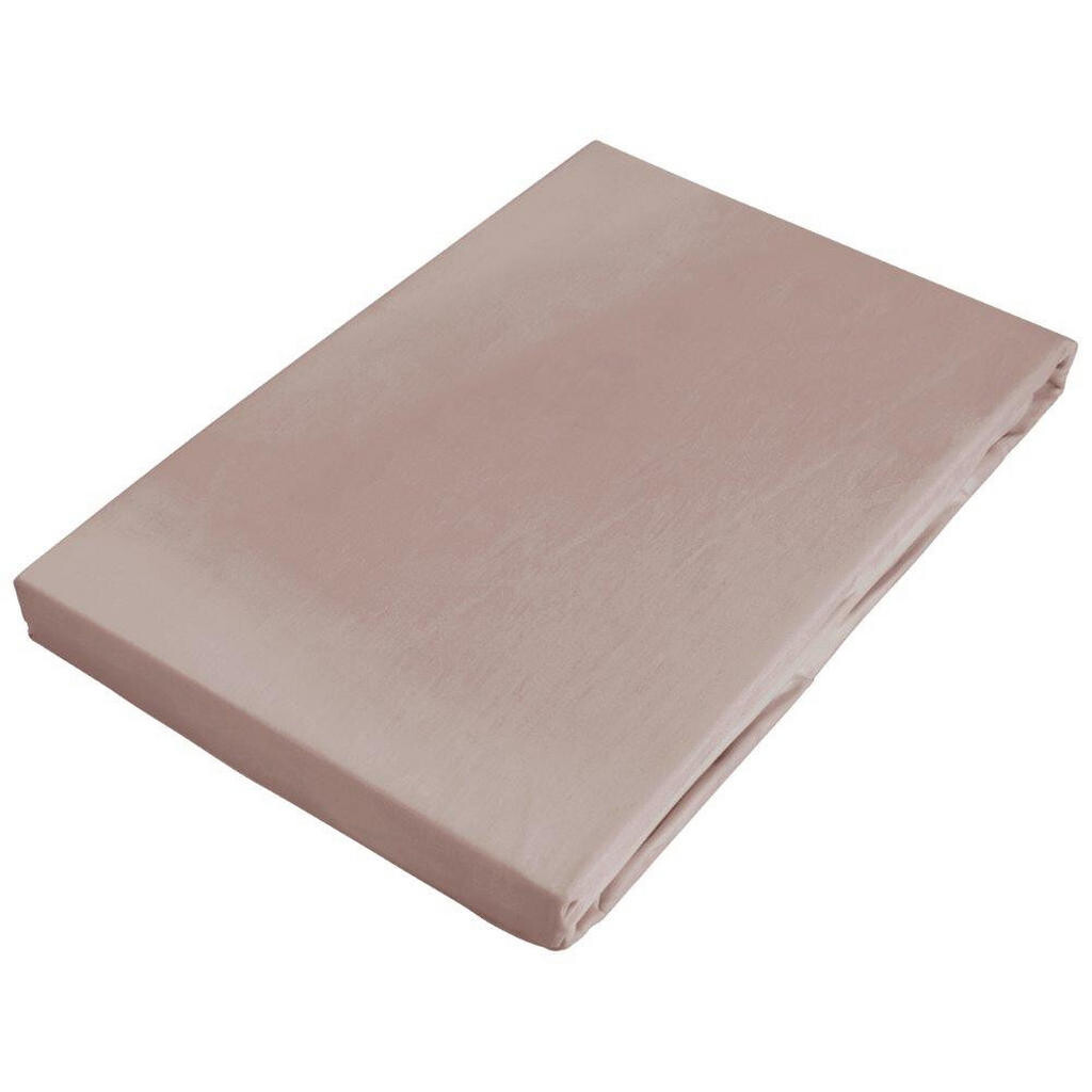 Novel POSTEĽNÁ PLACHTA, satén, taupe, 240/260 cm