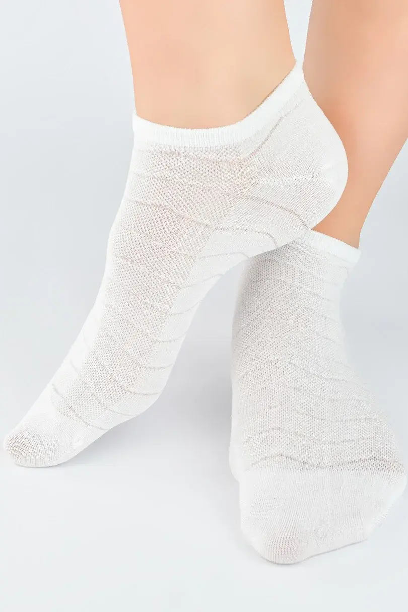 MODÁLNE CIK-CAK PÄTKY ST046 černá 39-42