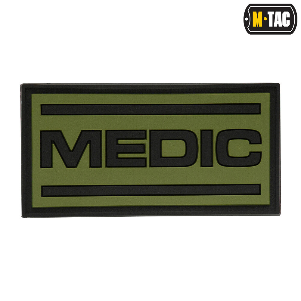 Nášivka M-Tac Medic - olivová-čierna