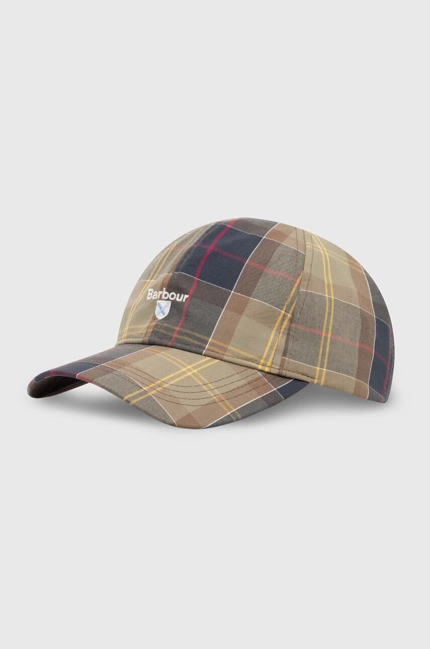 Bavlnená šiltovka Barbour Tartan Sports Cap