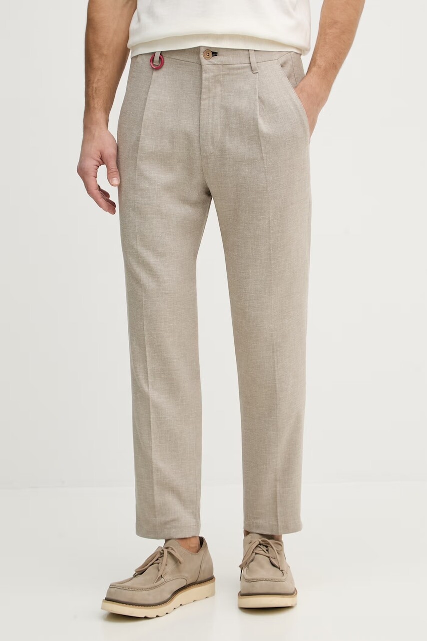 Joop! nohavice pánske s prímesou ľanu