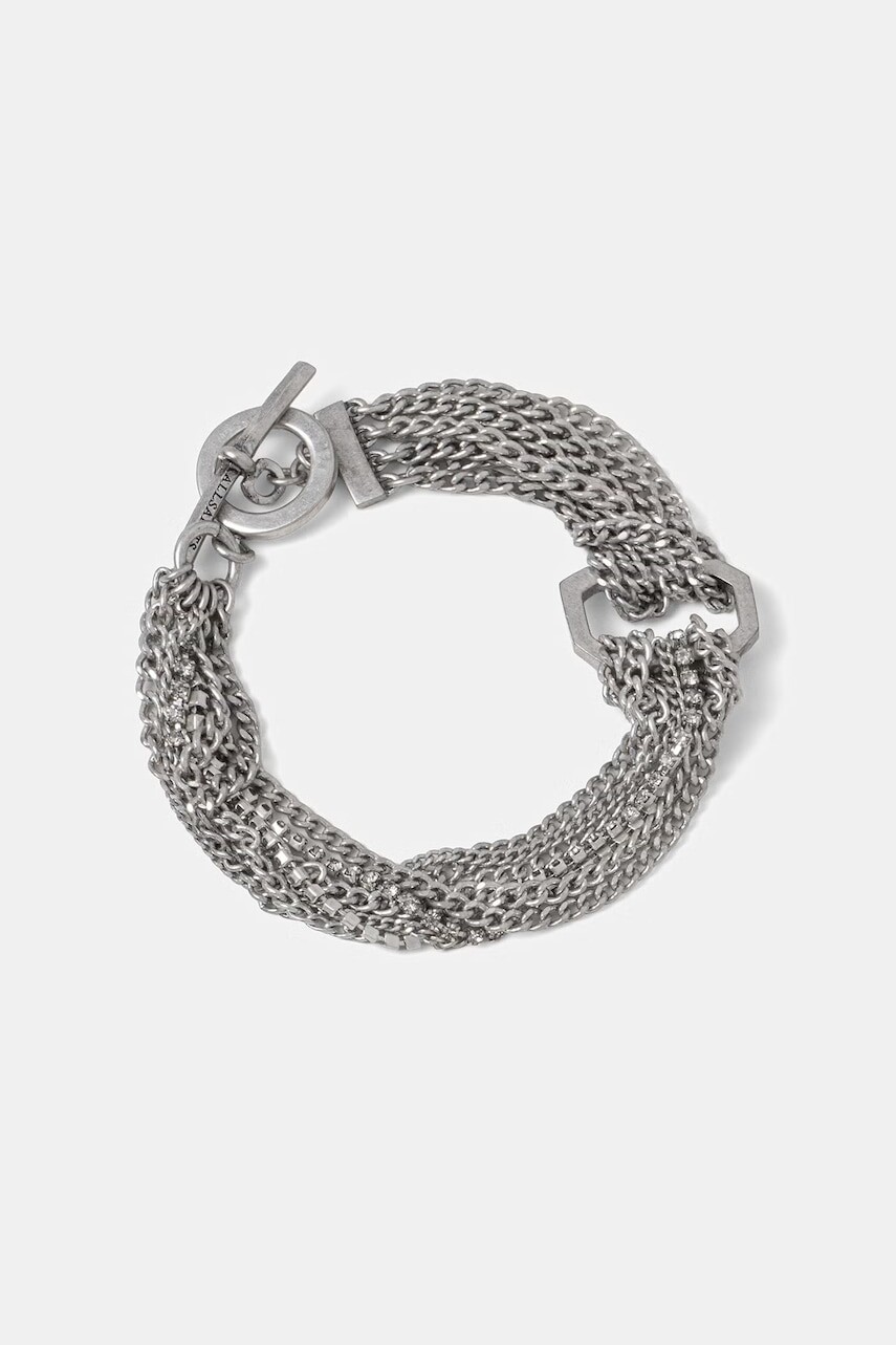 AllSaints náramok pánsky kovový