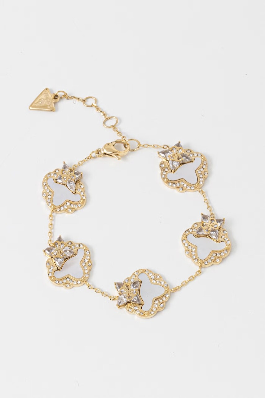 Guess Náramok dámsky z nehrdzavejúcej ocele WILD FLOWER