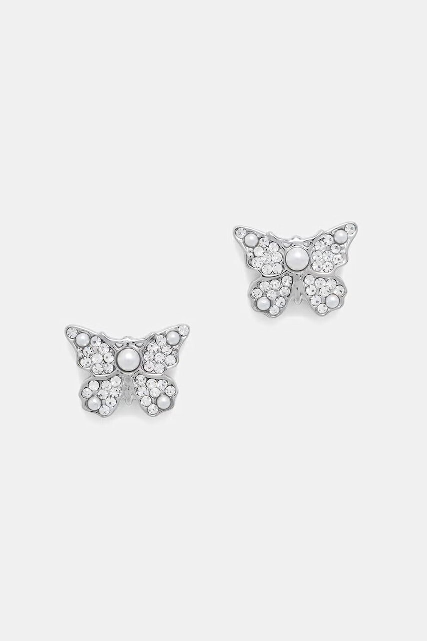 Guess náušnice dámske z nehrdzavejúcej ocele BORBOLETA