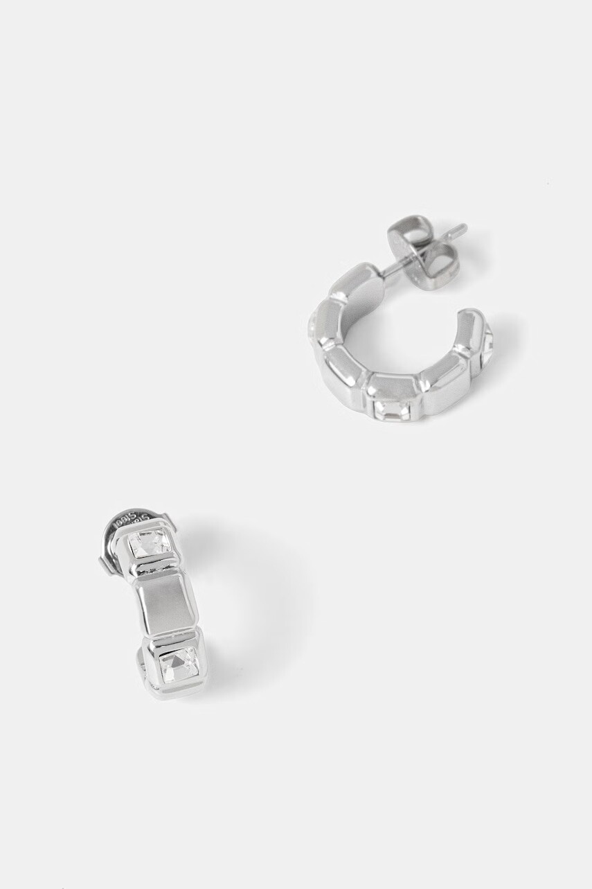 Guess náušnice dámske z nehrdzavejúcej ocele ACE OF DIAMONDS