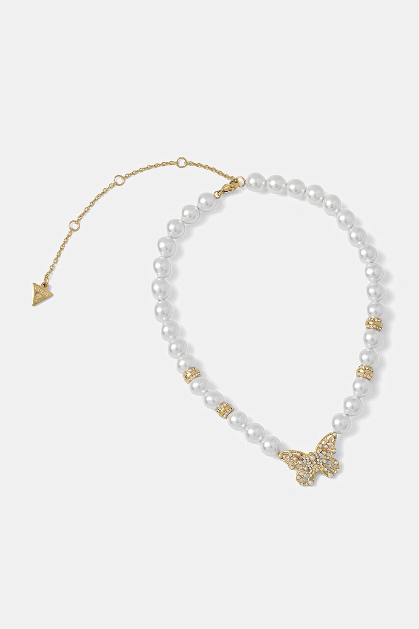 Guess náhrdelník dámsky z nehrdzavejúcej ocele BORBOLETA