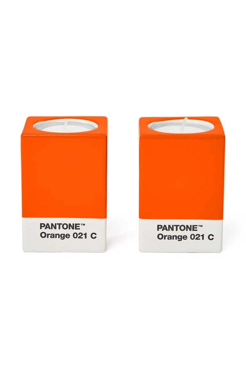 Pantone sada svietnikov dekoratívna vyrobená z porcelánu