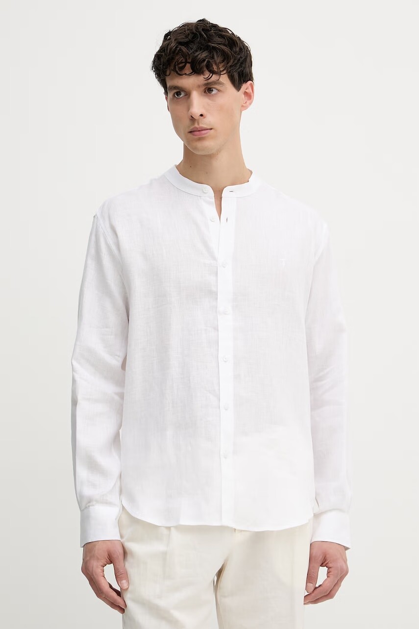 Trussardi košeľa pánska ľanová