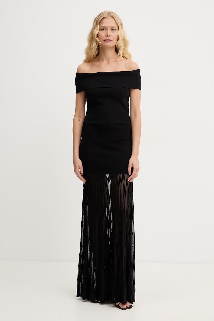 MICHAEL Michael Kors španielske šaty z viskózy