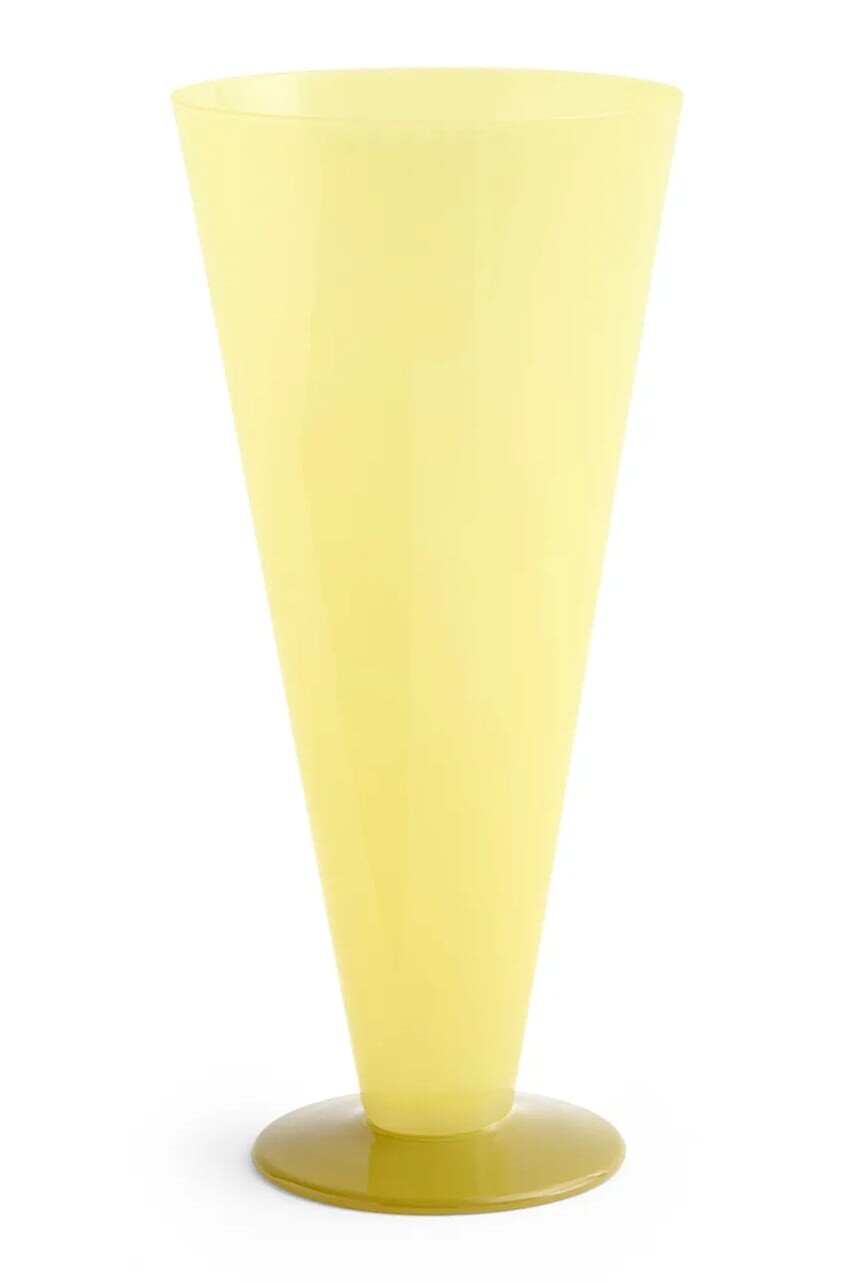 HAY váza dekoratívna z farebného skla 26 x 12 x 12 cm