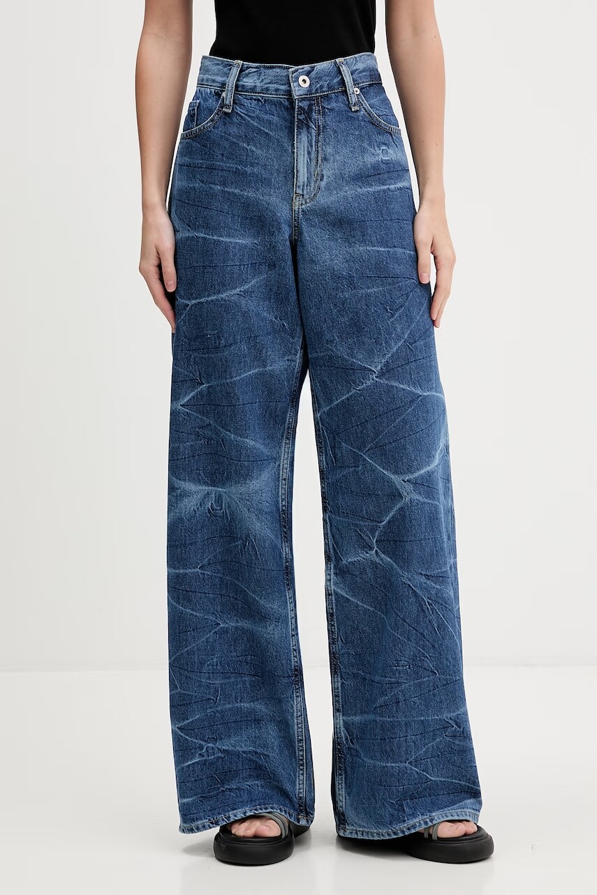 Karl Lagerfeld Jeans dámske široké rifle