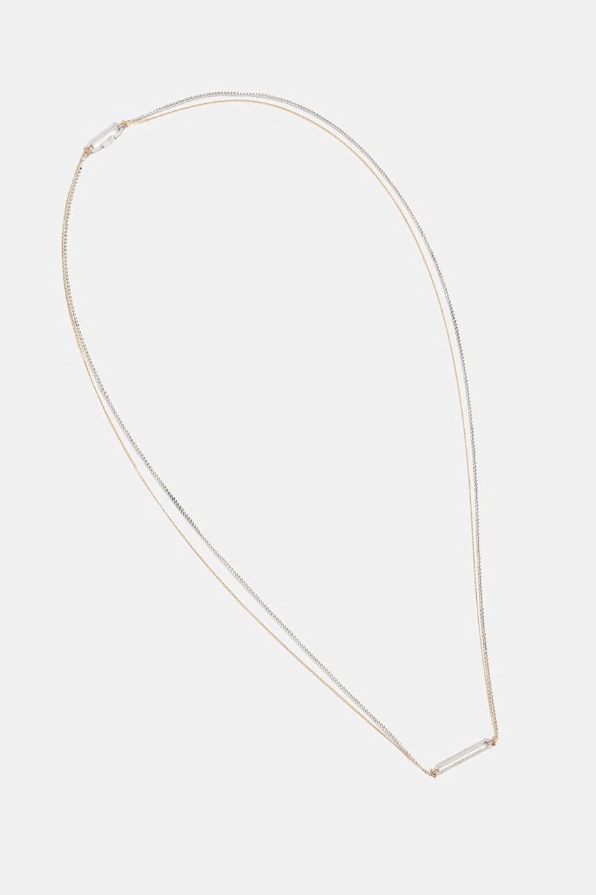 AllSaints náhrdelník dámsky kovový