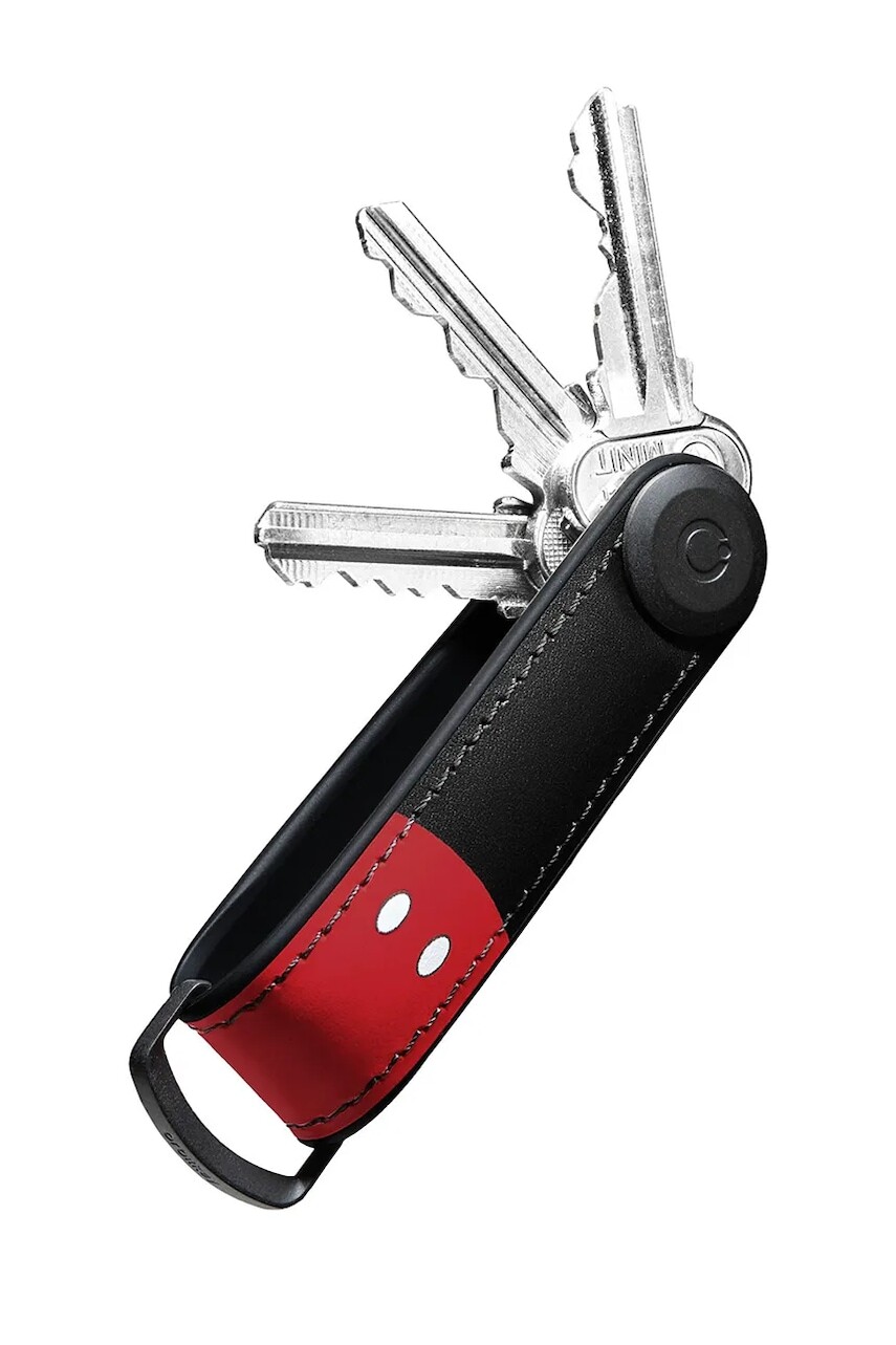 Orbitkey organizér na kľúče z prírodnej kože Mickey Mouse
