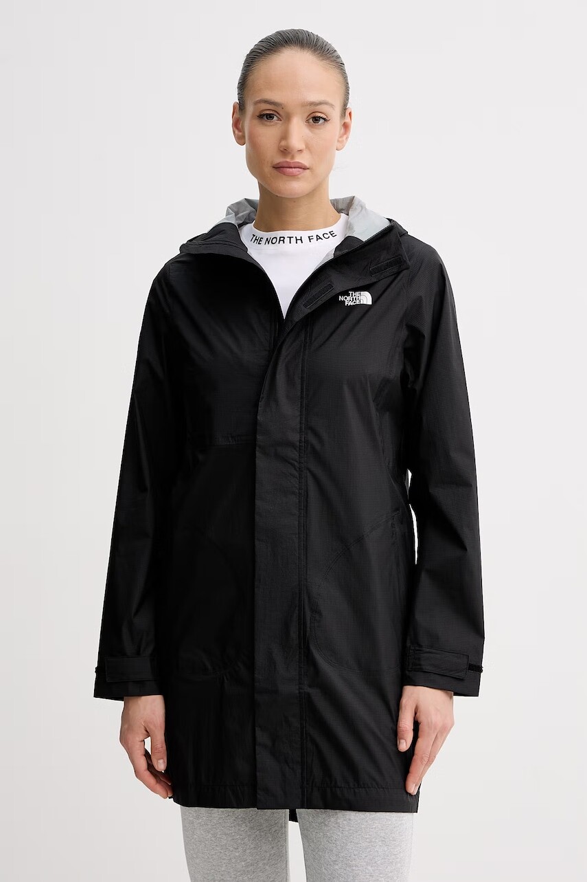 The North Face dlhá dámska bunda PACKABLE SHELL