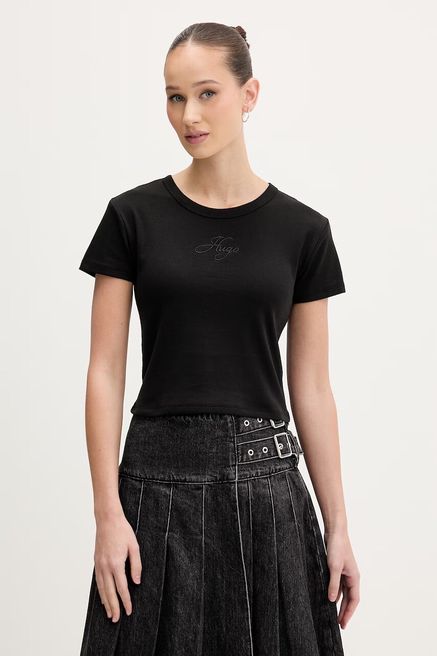 HUGO crop top dámsky