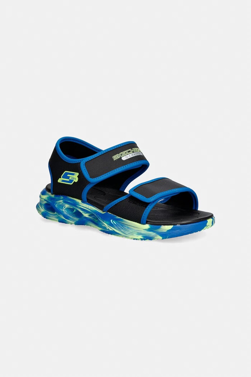 Skechers sandále detské SOLA GLOW SANDAL-FUSION BRIGH