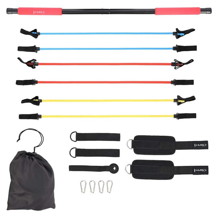 HMS DC31 Zostava s tyčou pre pilates, rozbalené