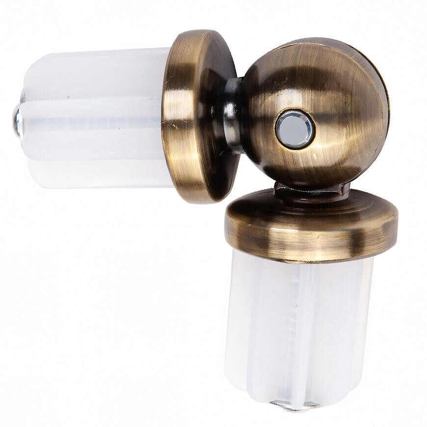 Spojka priečnej záclonové tyče Ø19 Satén