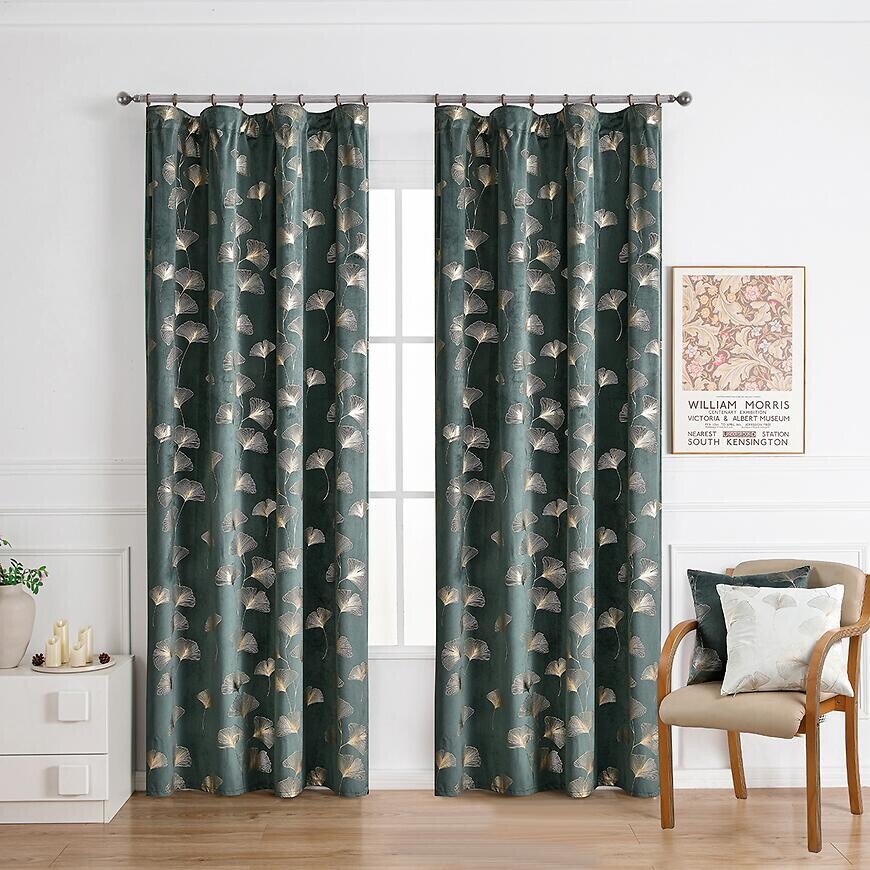 Záves na páske GINKO RQ-015/210GSM 140x250 zelený