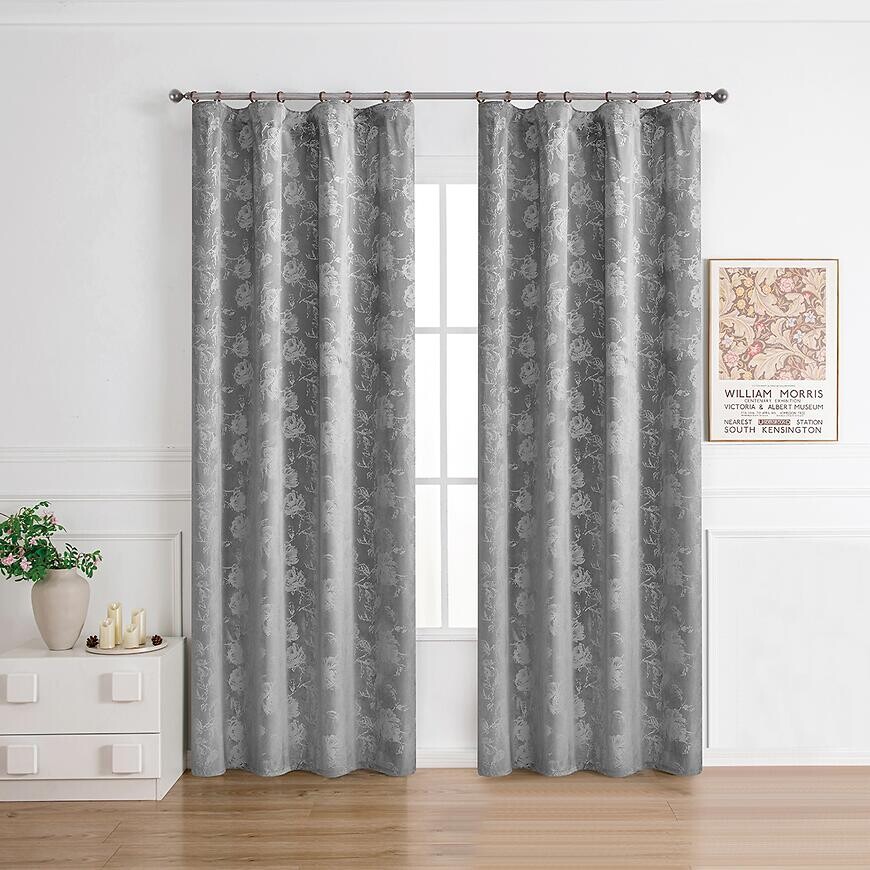 Záves na páske TRESSA RQ-101/210GSM 140x250 sivý