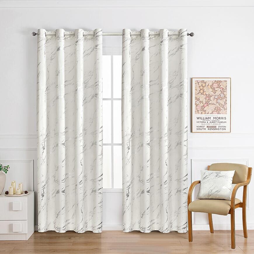 Záves na priechodkách VELVI 2504-7/210GSM 140x250 krémový