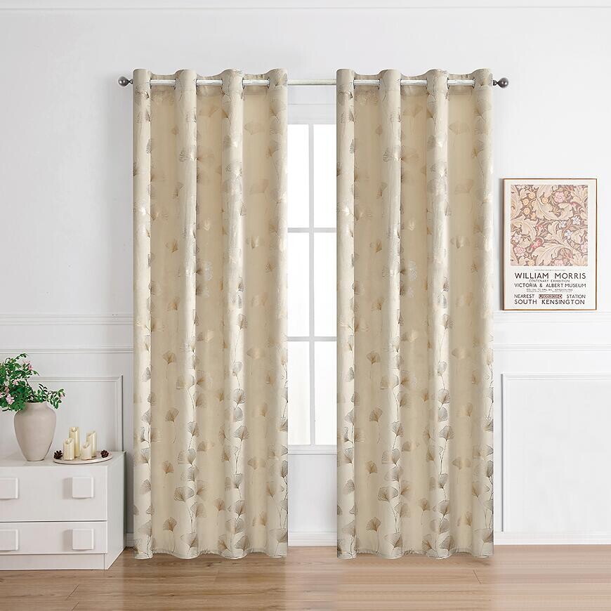 Záves na priechodkách GINKO RQ-015/210GSM 140x250 béžový