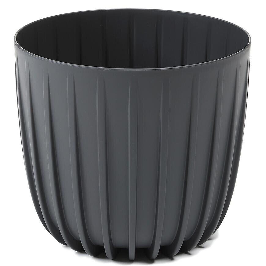 Obal na kvetináč Mira 130 Recycled antracit LA514-82