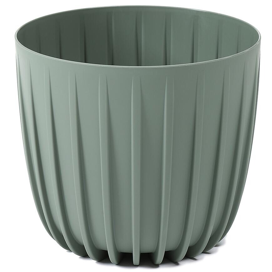 Obal na kvetináč Mira 130 Recycled sivozelená LA514-87