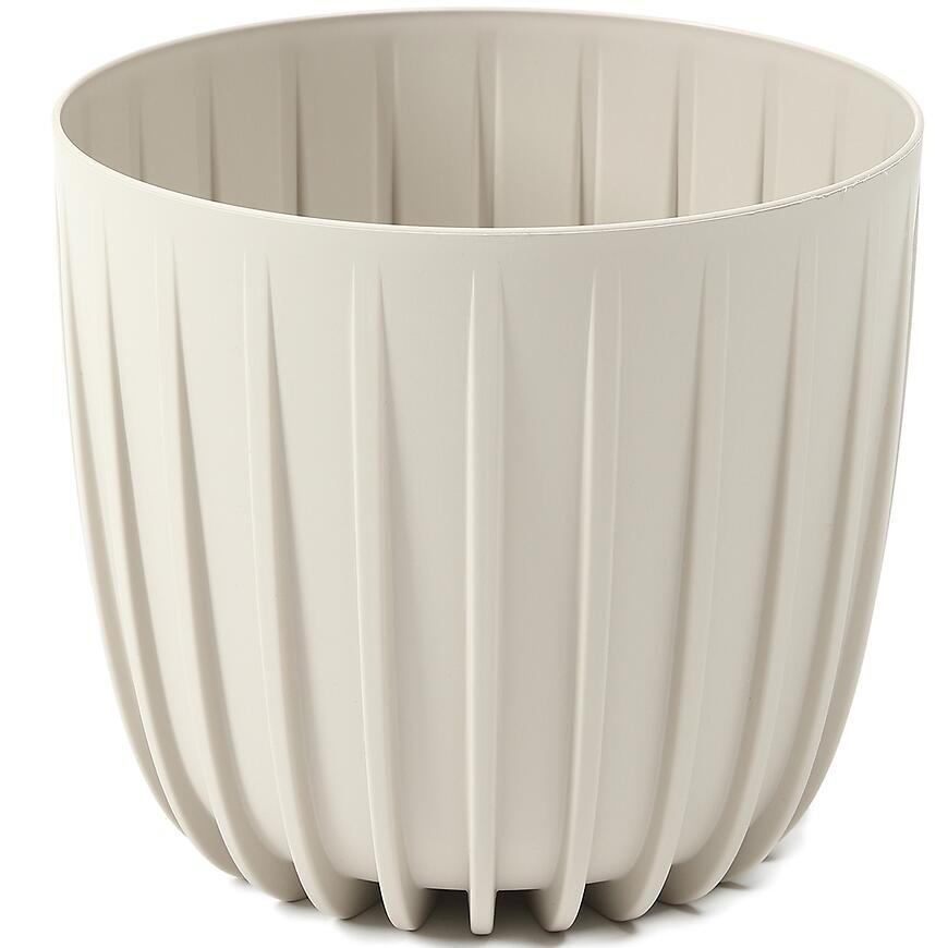 Obal na kvetináč Mira 130 Recycled béžová LA514-88