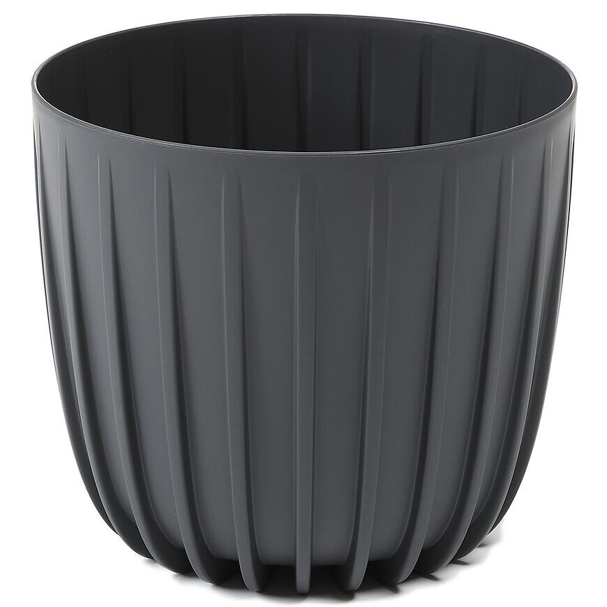 Obal na kvetináč Mira 180 Recycled antracit LA516-82