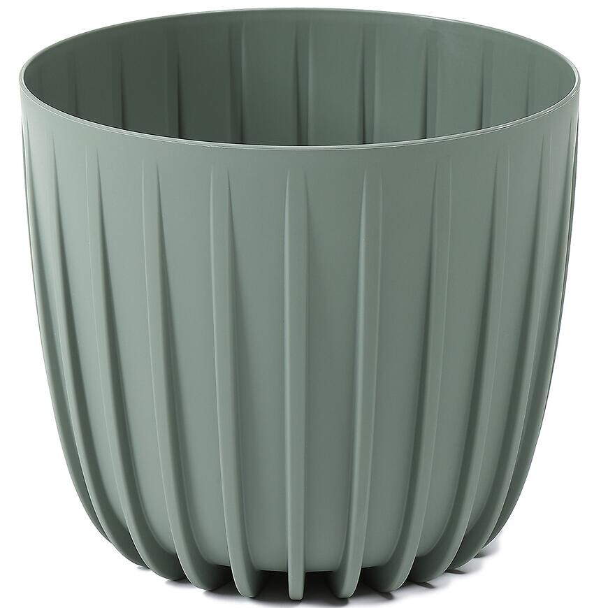 Obal na kvetináč Mira 180 Recycled sivozelená LA516-87