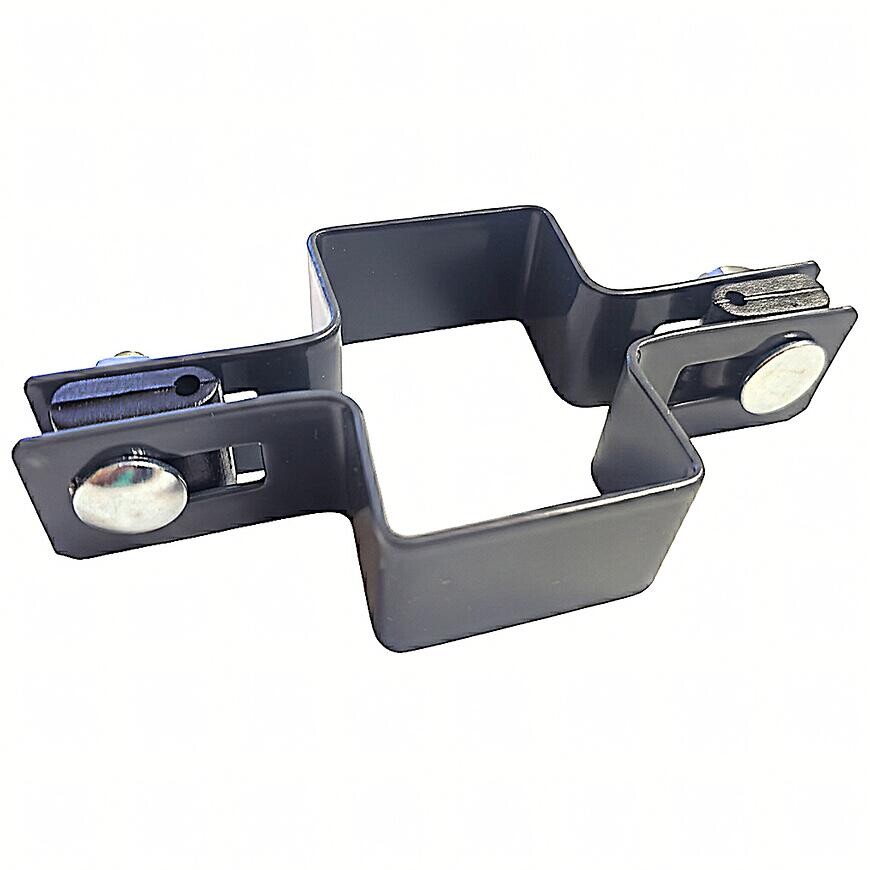 Svorka 60x40x1,5 mm RAL7016 priechodných – pozinkovaných skrutiek