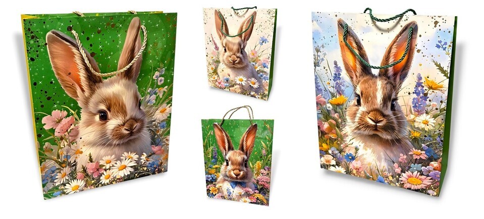 Darčeková taška Veľká noc 26x10x32cm