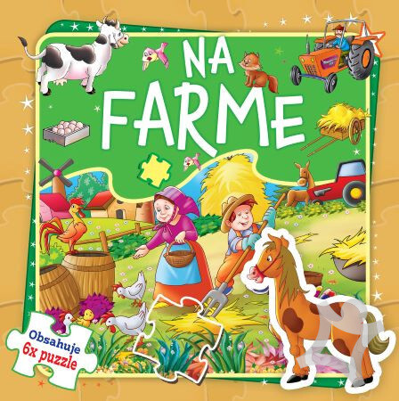 Puzzle kniha Na farme