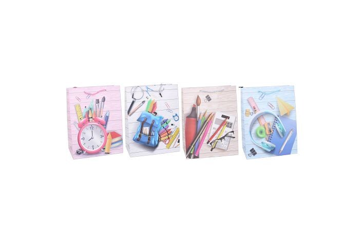 Taška darčeková Škola 17,5x8,5x24cm