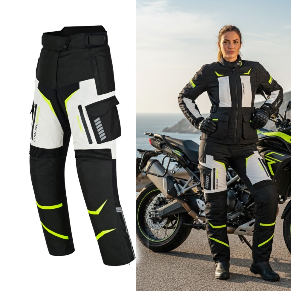 W-TEC Warao Lady kalhoty čierno-modrá - XS