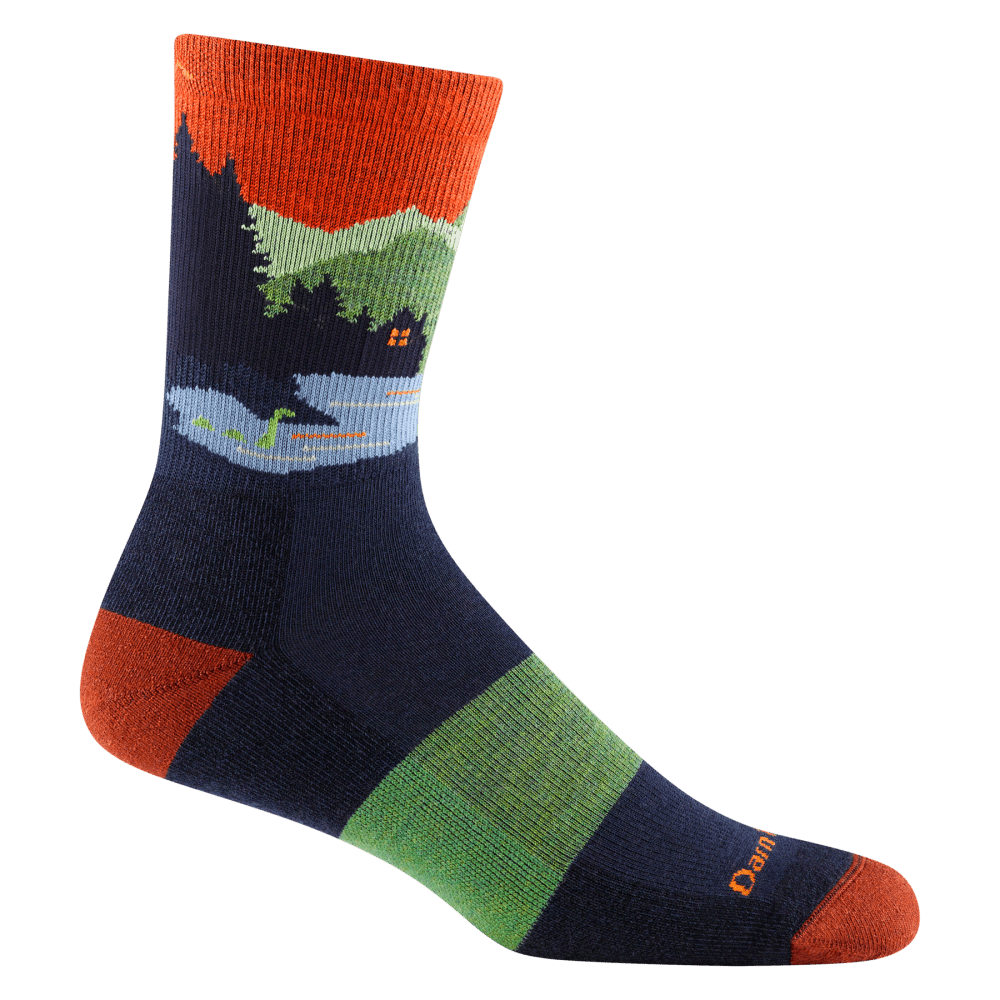 Darn Tough CLOSE ENCOUNTERS MICRO CREW MIDWEIGHT WITH CUSHION eclipse Veľkosť: L 642249212204