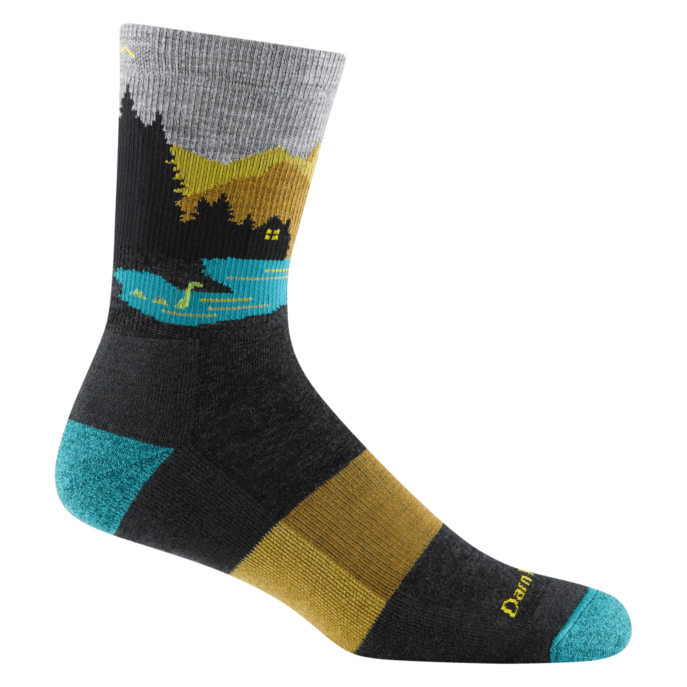 Darn Tough CLOSE ENCOUNTERS MICRO CREW MIDWEIGHT WITH CUSHION charcoal Veľkosť: L 642249212174