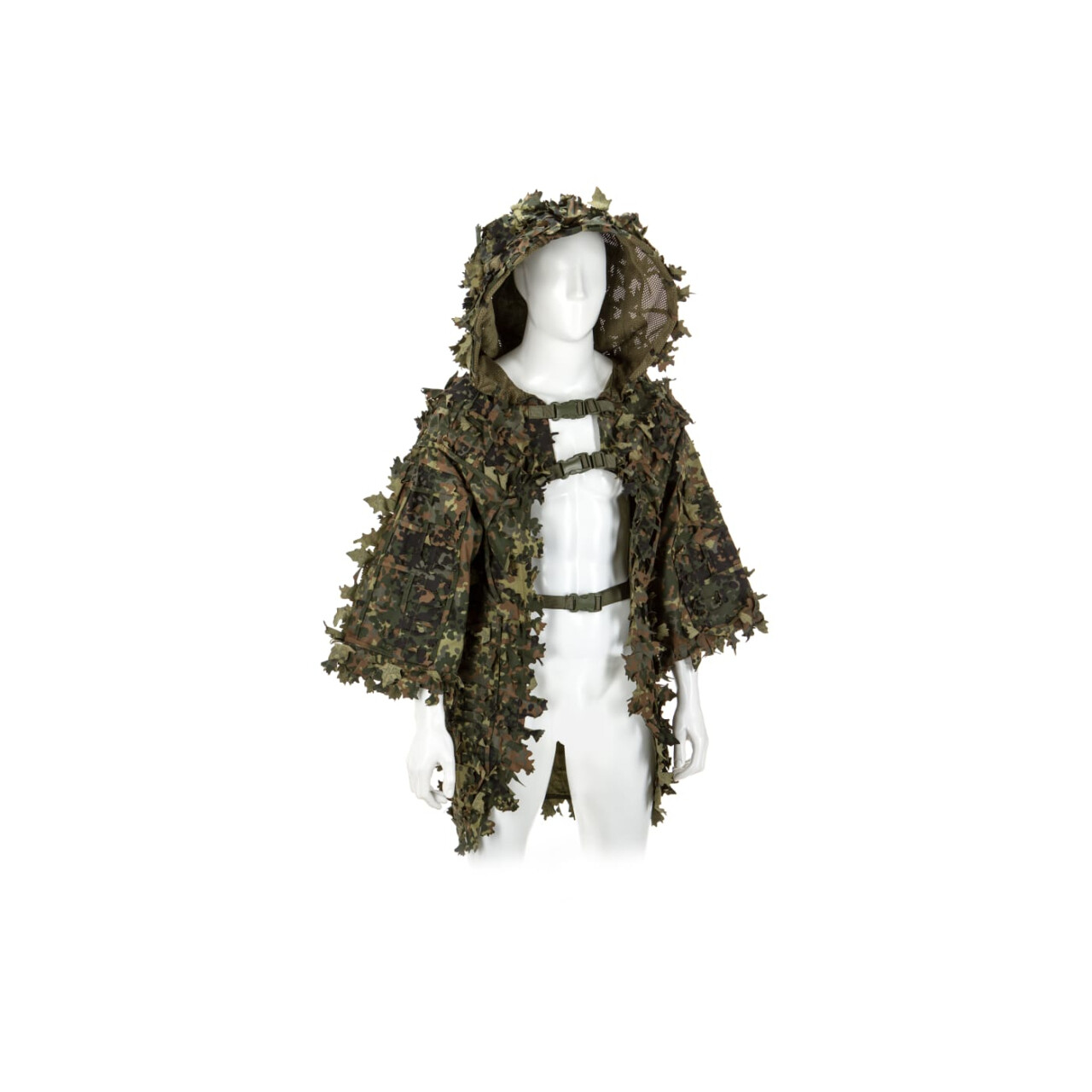 Maskovací ramenný prevlečník Invader Gear Ghillie Base Leaf - flecktarn