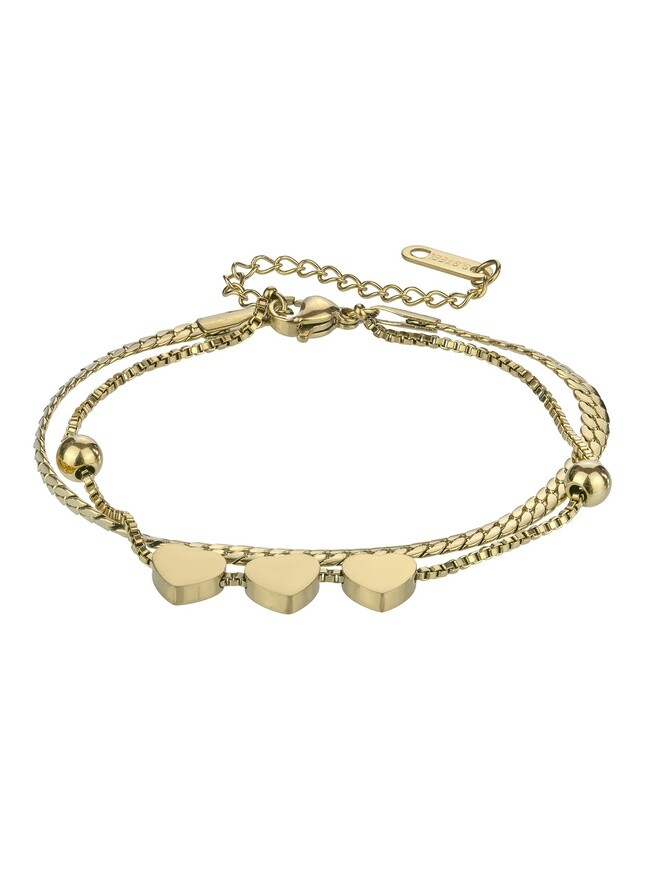 Marc Malone Pôvabný dvojitý náramok pre ženy MCB24007G