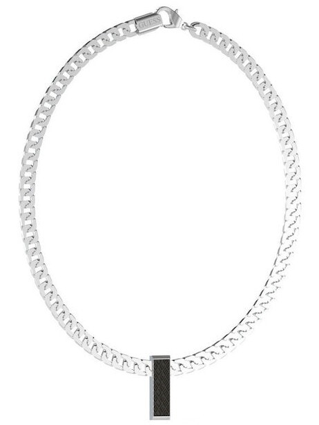 Guess Dámsky výrazný náhrdelník z ocele JUMN03223JWSTBKT-U