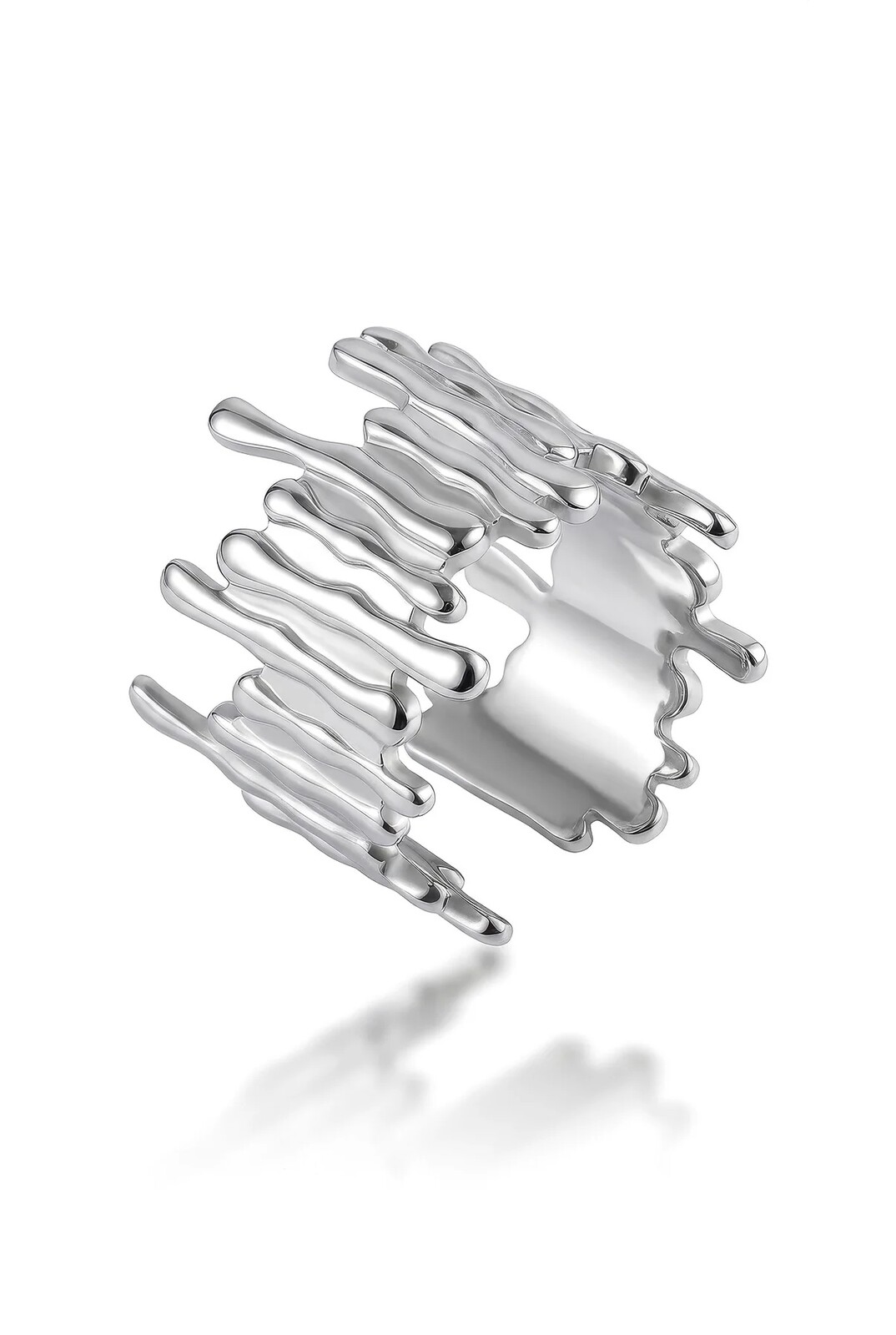 Marc Malone Otvorený dizajnový prsteň Lunas Ring MCR250351S