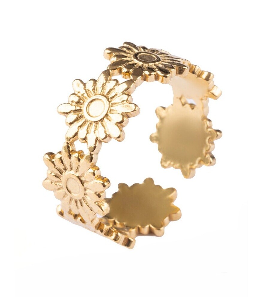 Emily Westwood Pozlátený otvorený prsteň Nirelyn EWR250280G